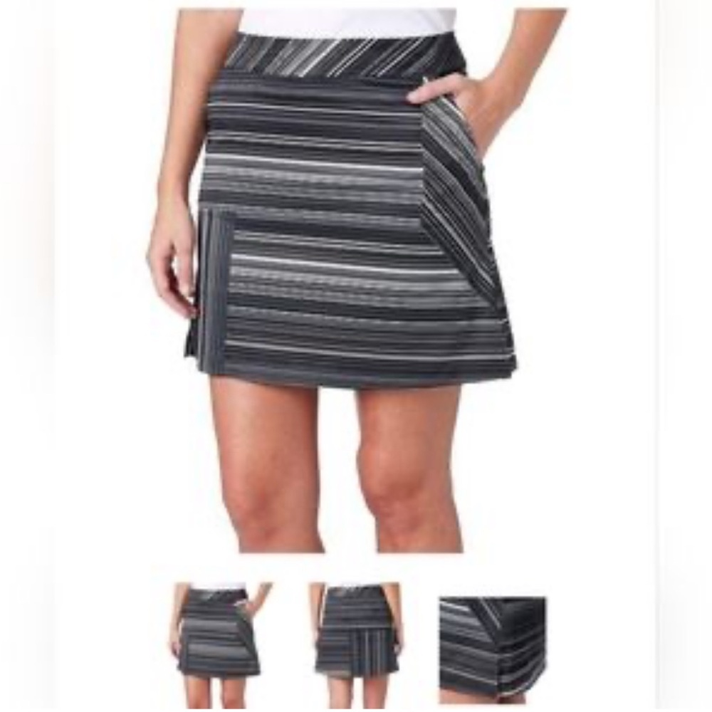 Lady Hagen Missy Empower Striped Skort - Size 14